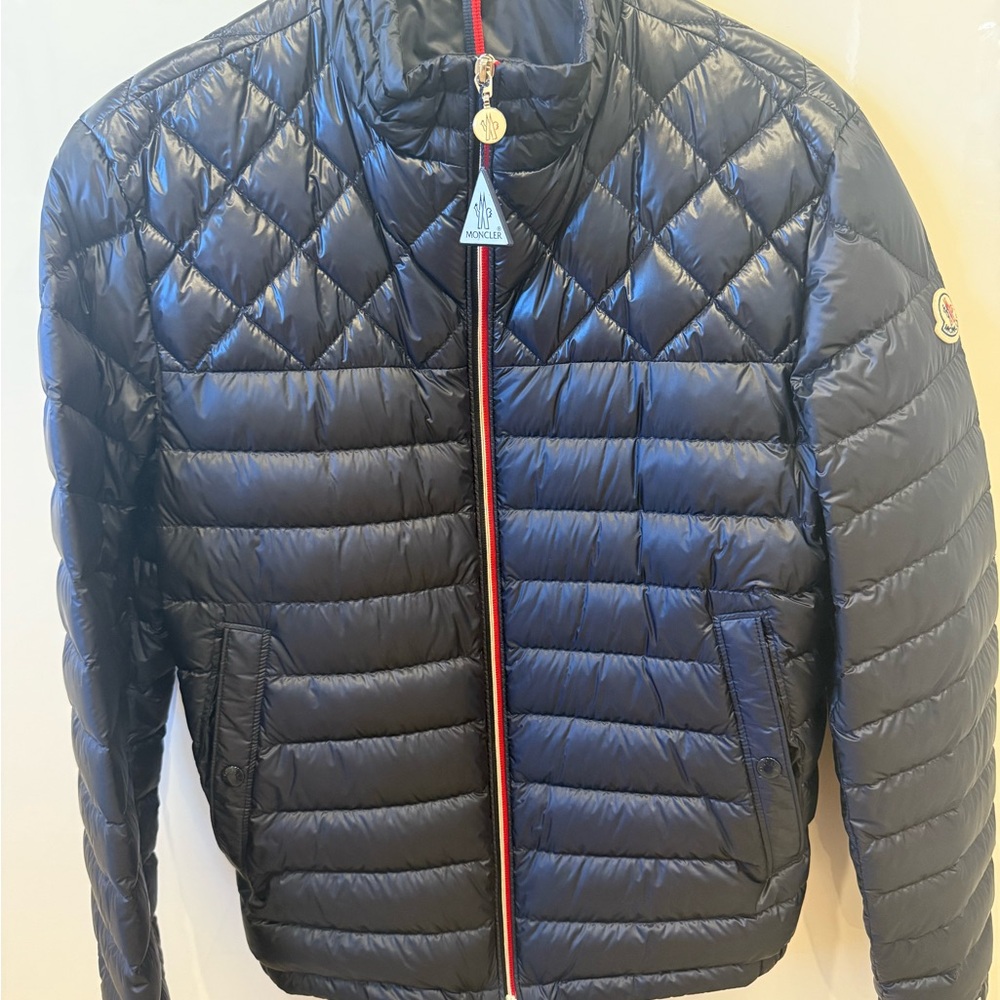 Moncler Navy Blue Puffer Jacket for Men